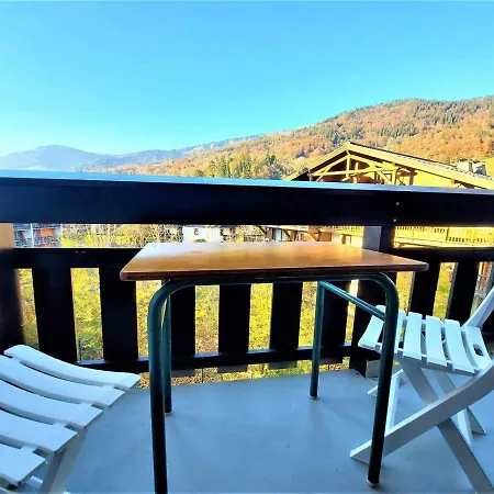 Chaleureux Avec Balcon Au Centre De - Fr-1-624-83 Apartment Samoens